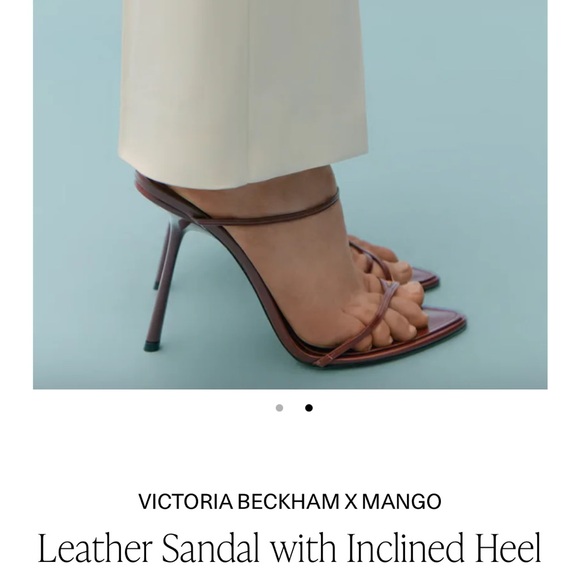 Victoria Beckham X Mango Collaboration Inclined heels size 9 - Picture 5 of 17